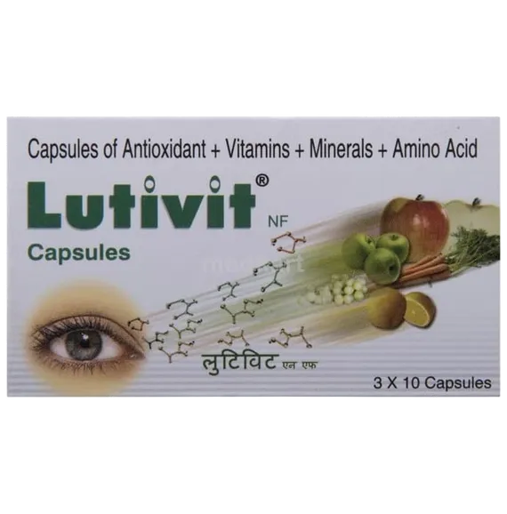 lutivit nf capsule 10's